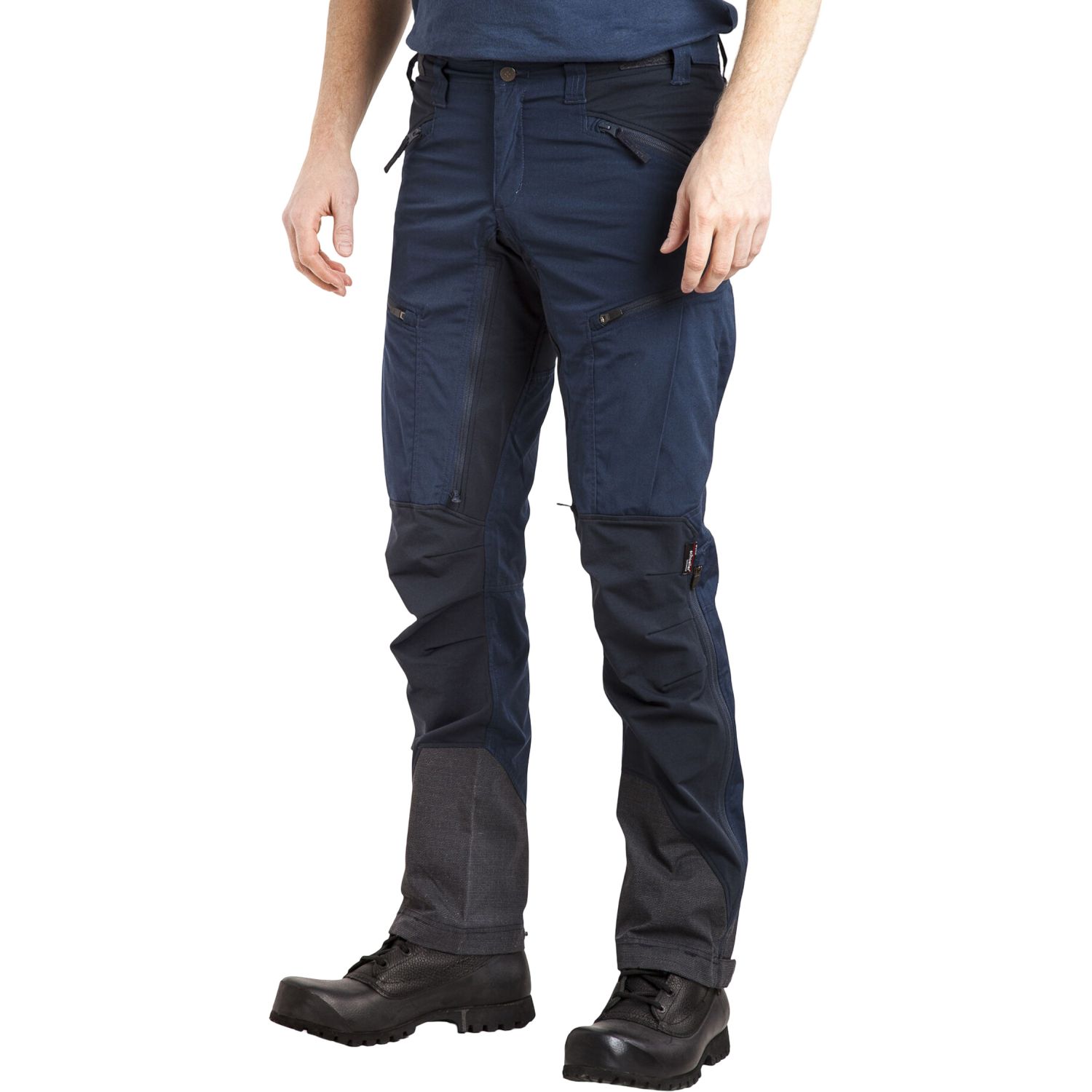 Lundhags Makke Pantalon Ms, pantalon de randonnée, homme, bleu