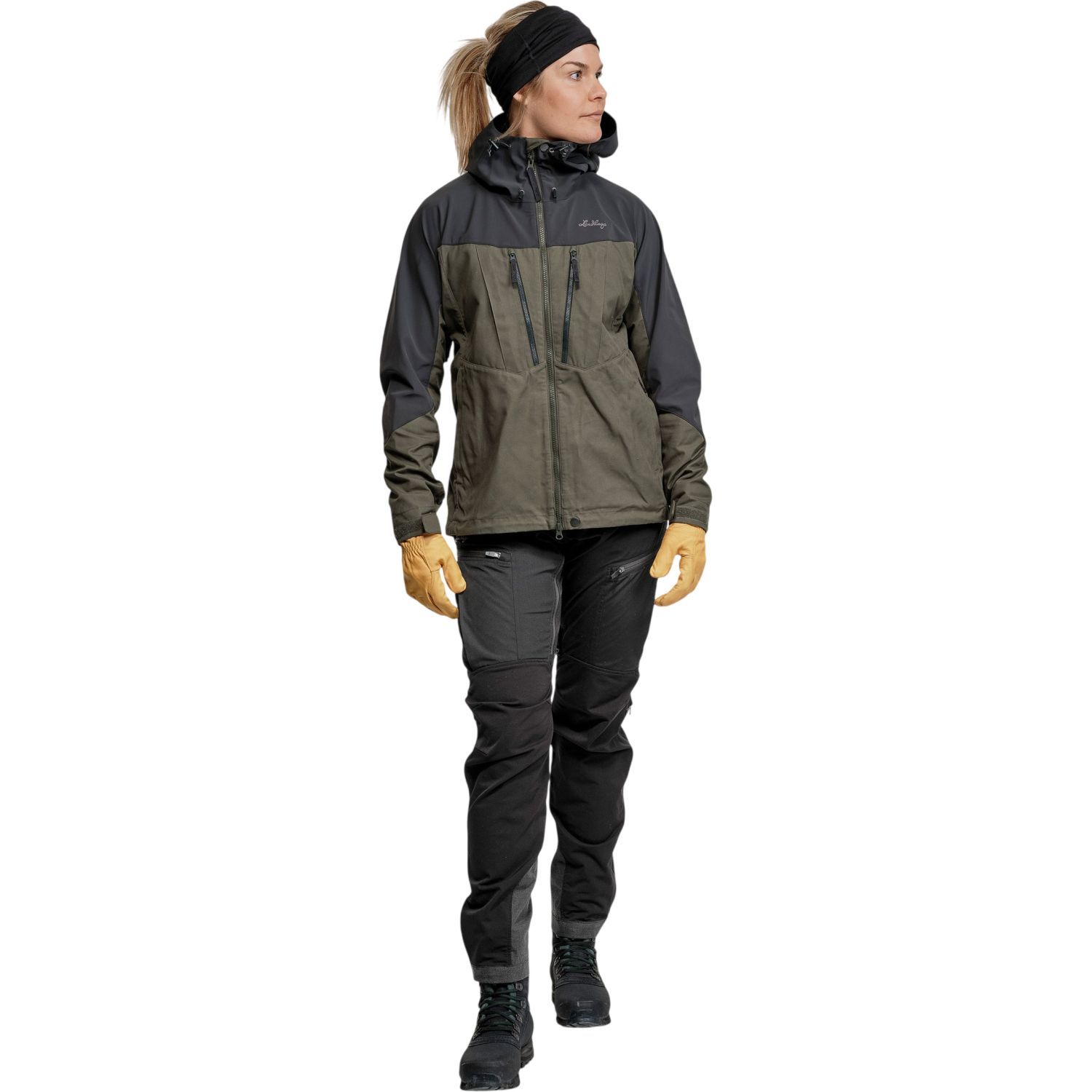 Lundhags Makke Pro Giacca Ws, giacca a guscio, donna, verde