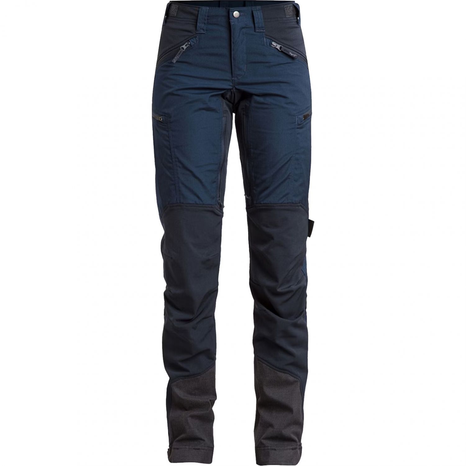 Lundhags Makke Ws Pant Long, calças de caminhada, mulheres, azul