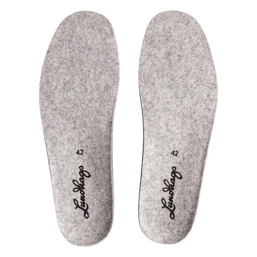 Lundhags Moen Wool Insole, såler, grå