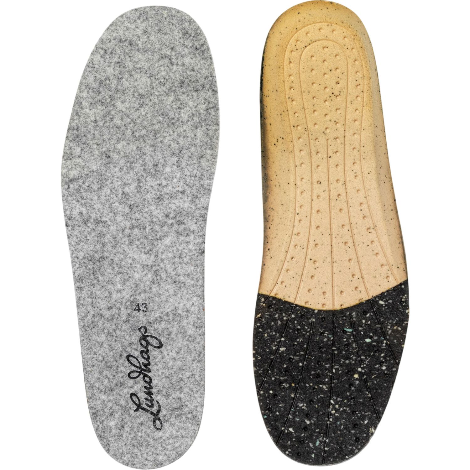 Lundhags Moen Wool Insole, såler, grå