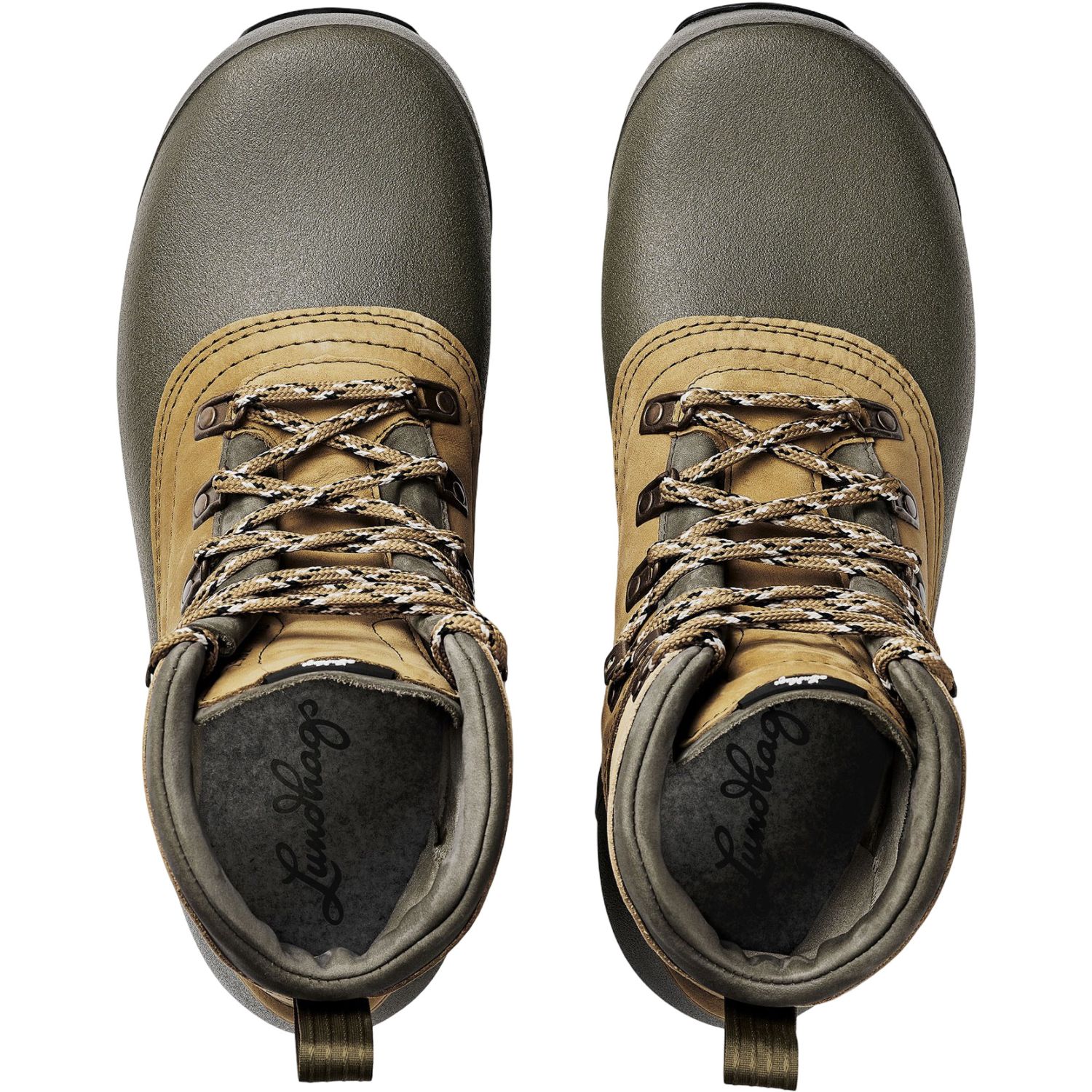 Lundhags Padje Light Trekking Boot Mid M, chaussures de randonnée, homme, vert