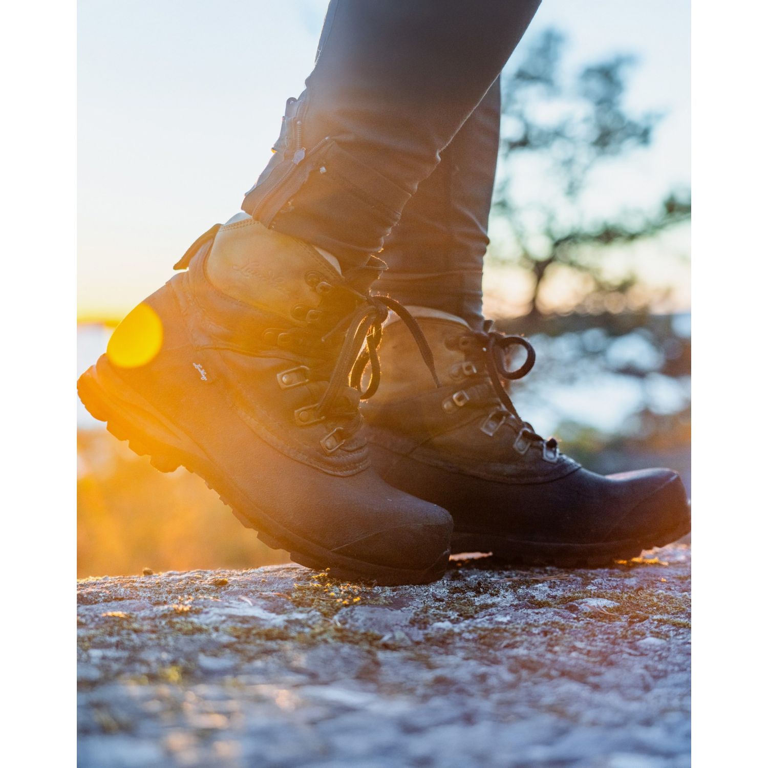 Lundhags Padje Light Trekking Boot Mid M, wandelschoenen, heren, zwart/groen