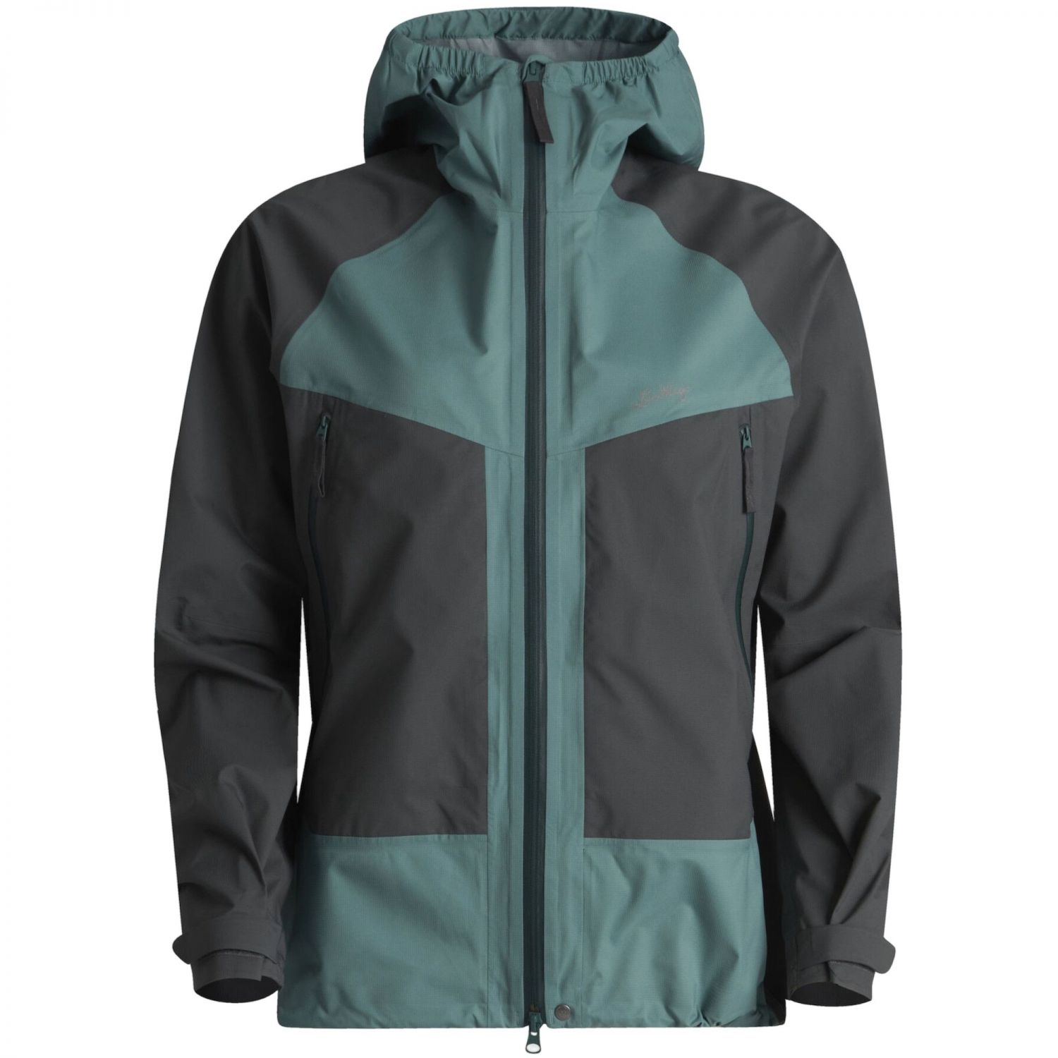 Lundhags Padje Light Waterproof Jacket, regnjacka, dam, grön