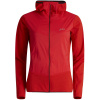 Lundhags Padje Merino Block Hoodie W, mellemlag, dame, rød