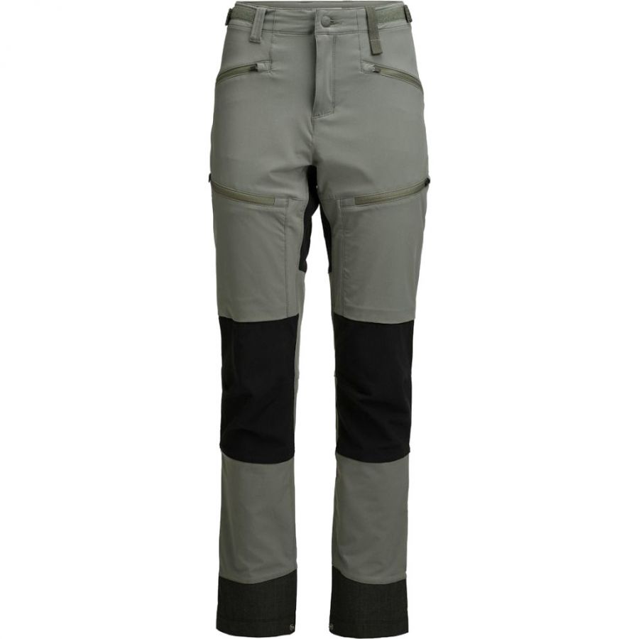 Lundhags Padje Stretch Pant W, pantaloni de drumeție, femei, verde/negru