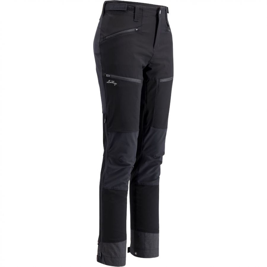 Lundhags Padje Stretch Pant W, ski vandrebukser, dame, sort