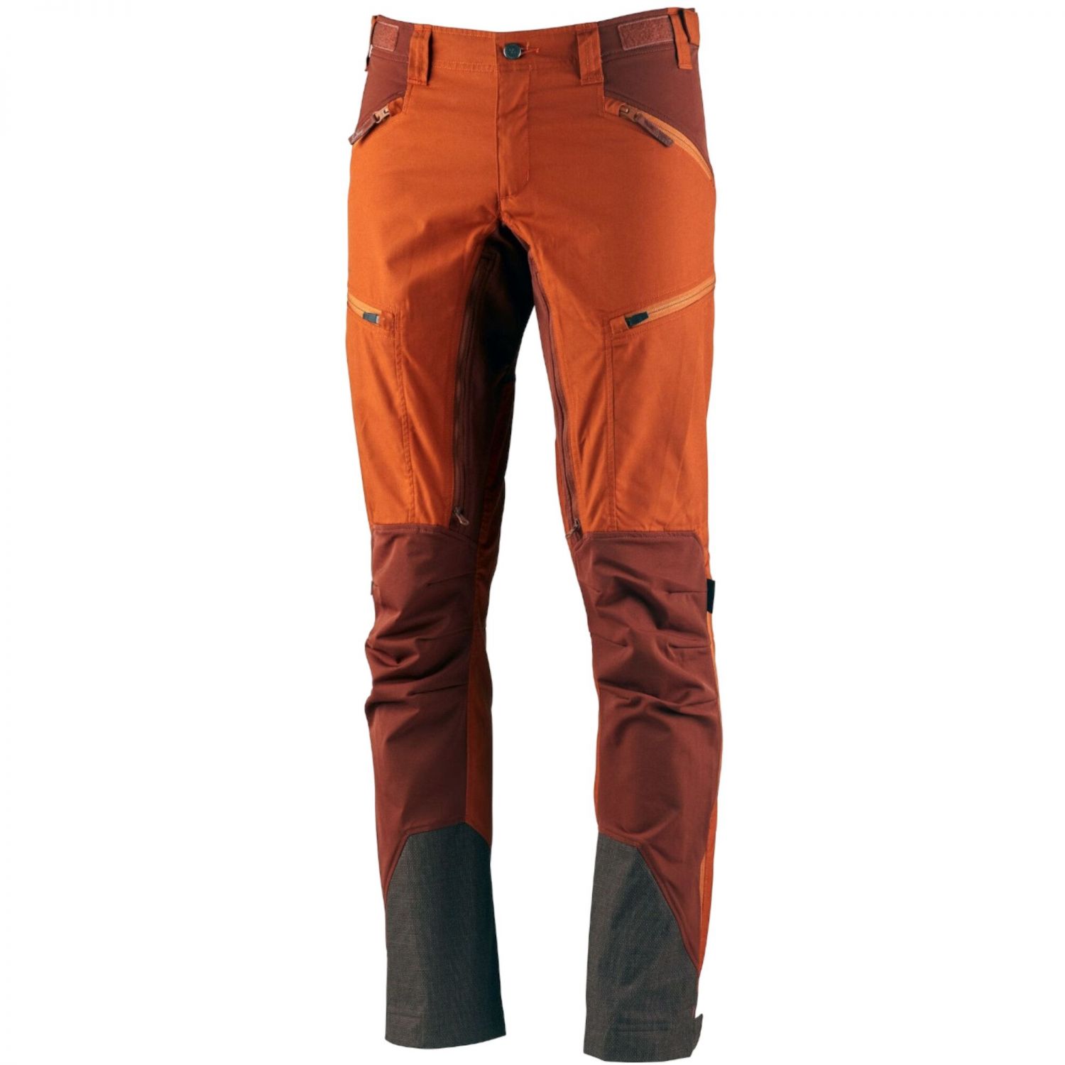 Lundhags Pantalon Makke Ms, pantalon de randonnée, homme, rouge