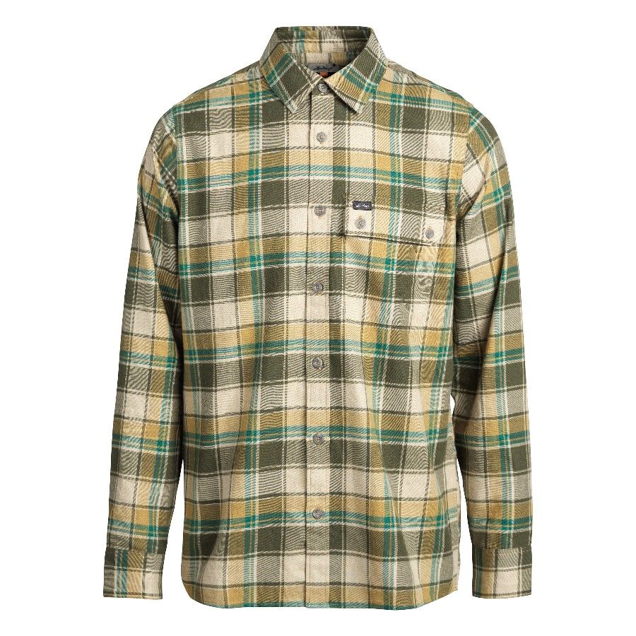 Lundhags Plaid Jarpen Flanellhemd, Hemd, Heu
