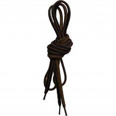Lundhags Round Shoe Laces, shoelaces, unisex, black/brown