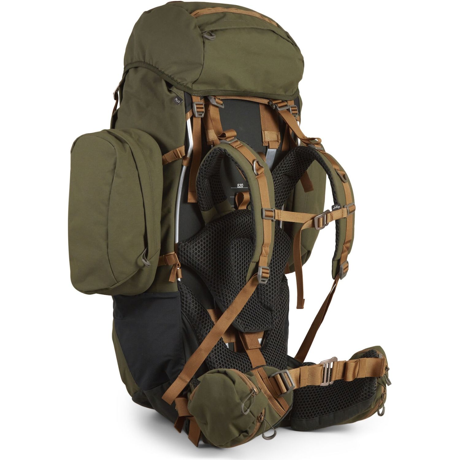 Lundhags Saruk Expedition 110+10 L Regular Long, sac à dos, vert
