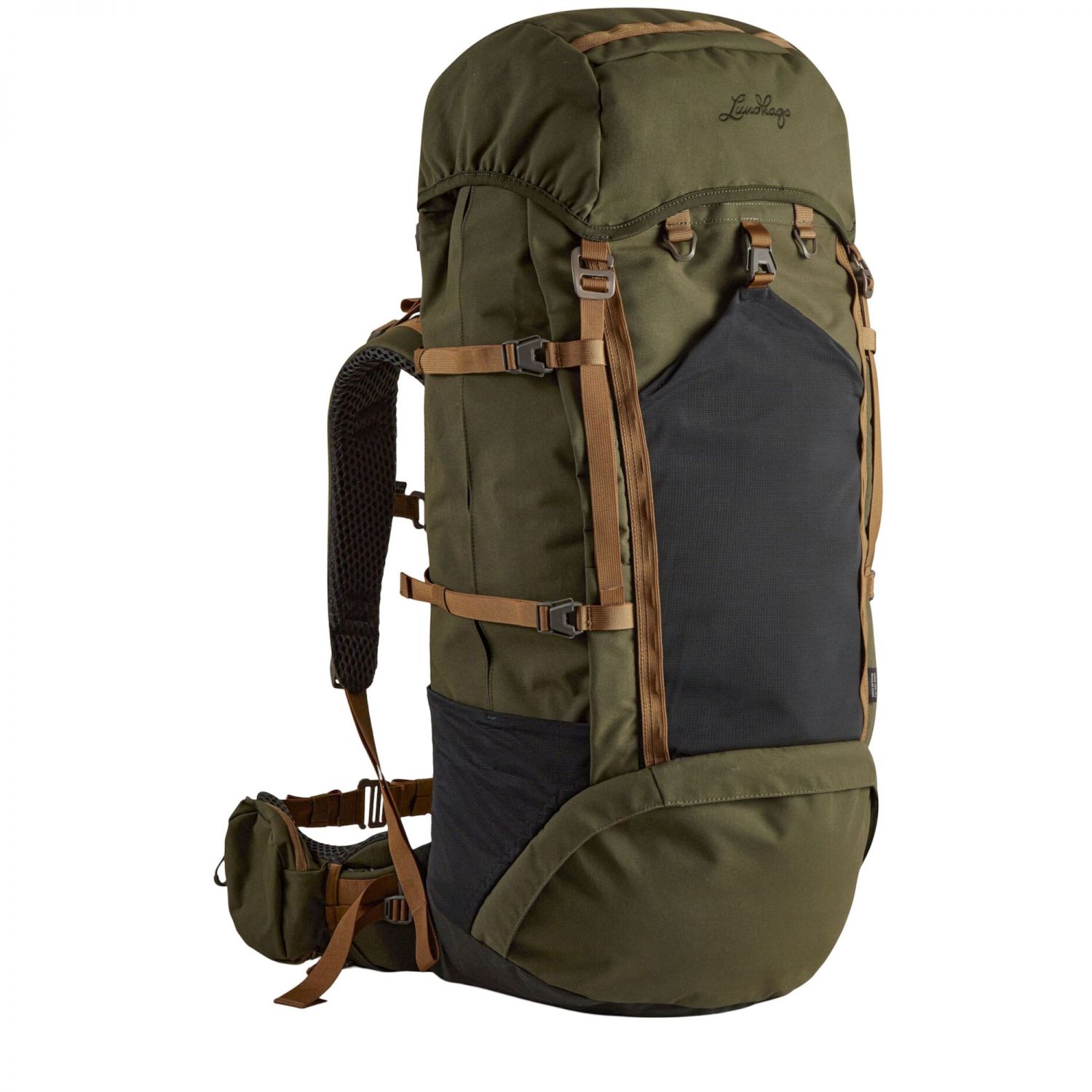 Lundhags Saruk Pro 75 L Regular Short, batoh, zelená