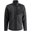 Lundhags Saruk Wool Pile Mid Full Zip M, mellemlag, herre, grå