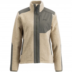 Lundhags Saruk Wool Pile Mid Full Zip, tussenlaag, dames, beige