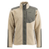 Lundhags Saruk Wool Pile Mid Full Zip, välikerros, miesten, beige