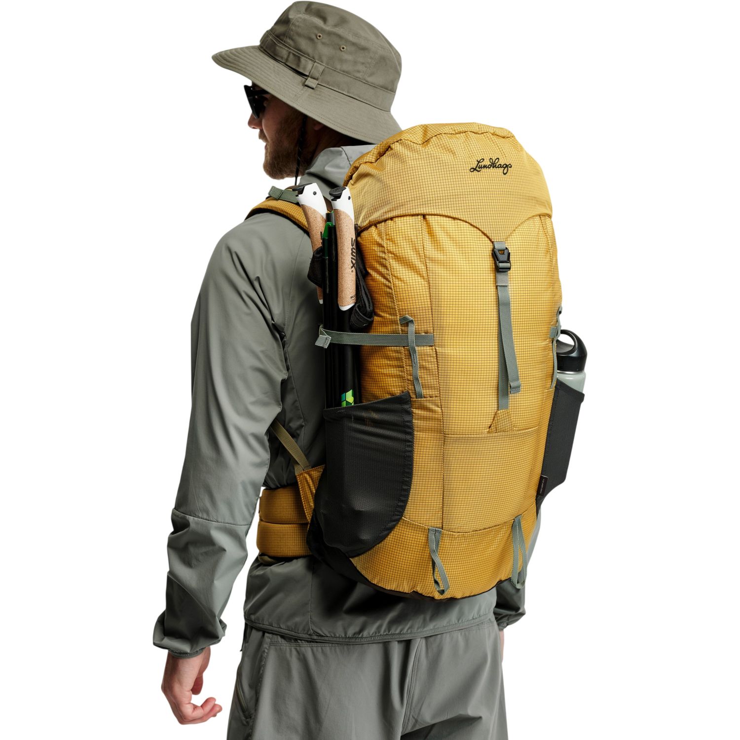 Lundhags Tived Light 35 L, backpack, unisex, yellow
