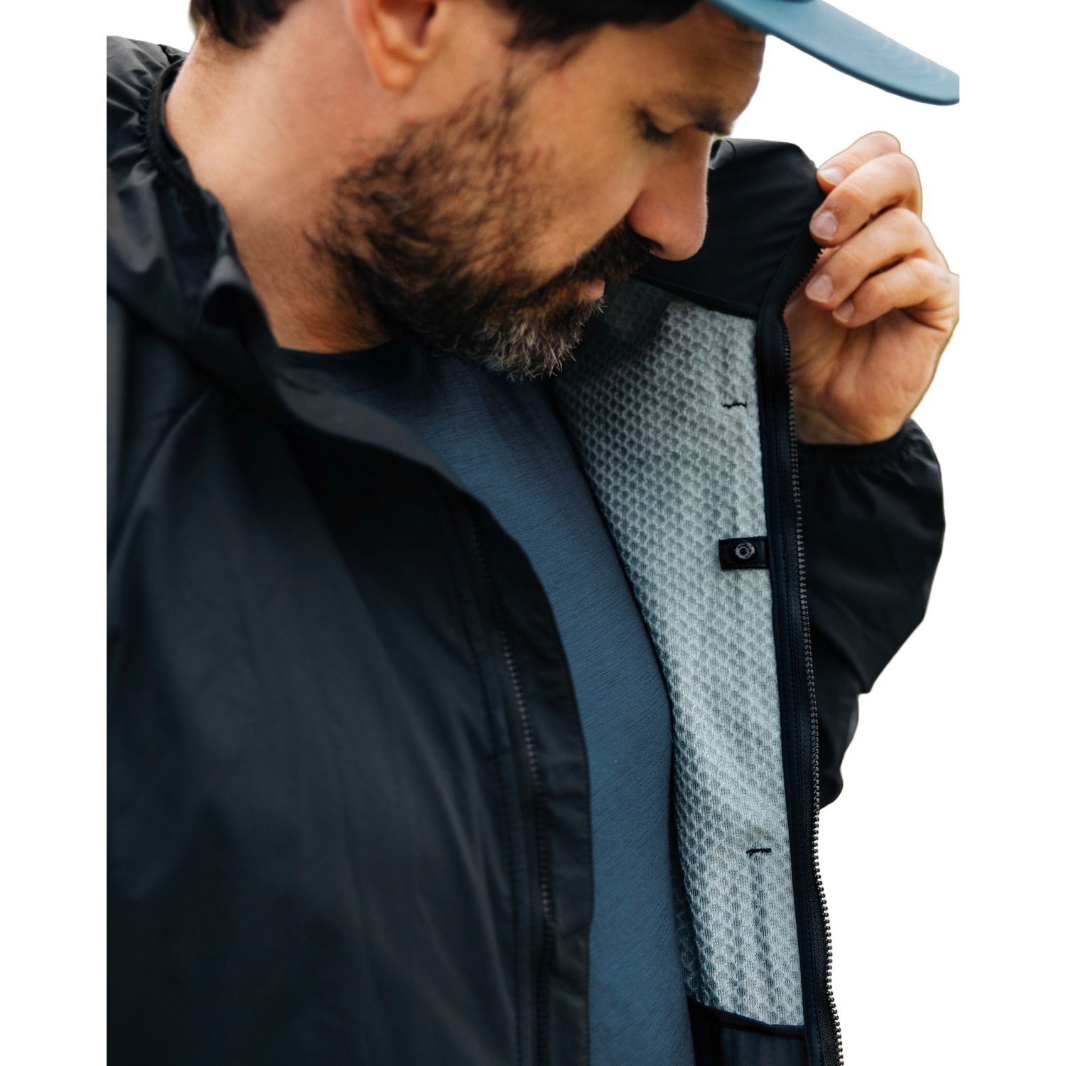 Lundhags Tived Light Windbreaker Jacket, skaljacka, herr, svart