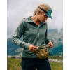 Lundhags Tived Merino Hoodie, couche intermédiaire, femme, vert