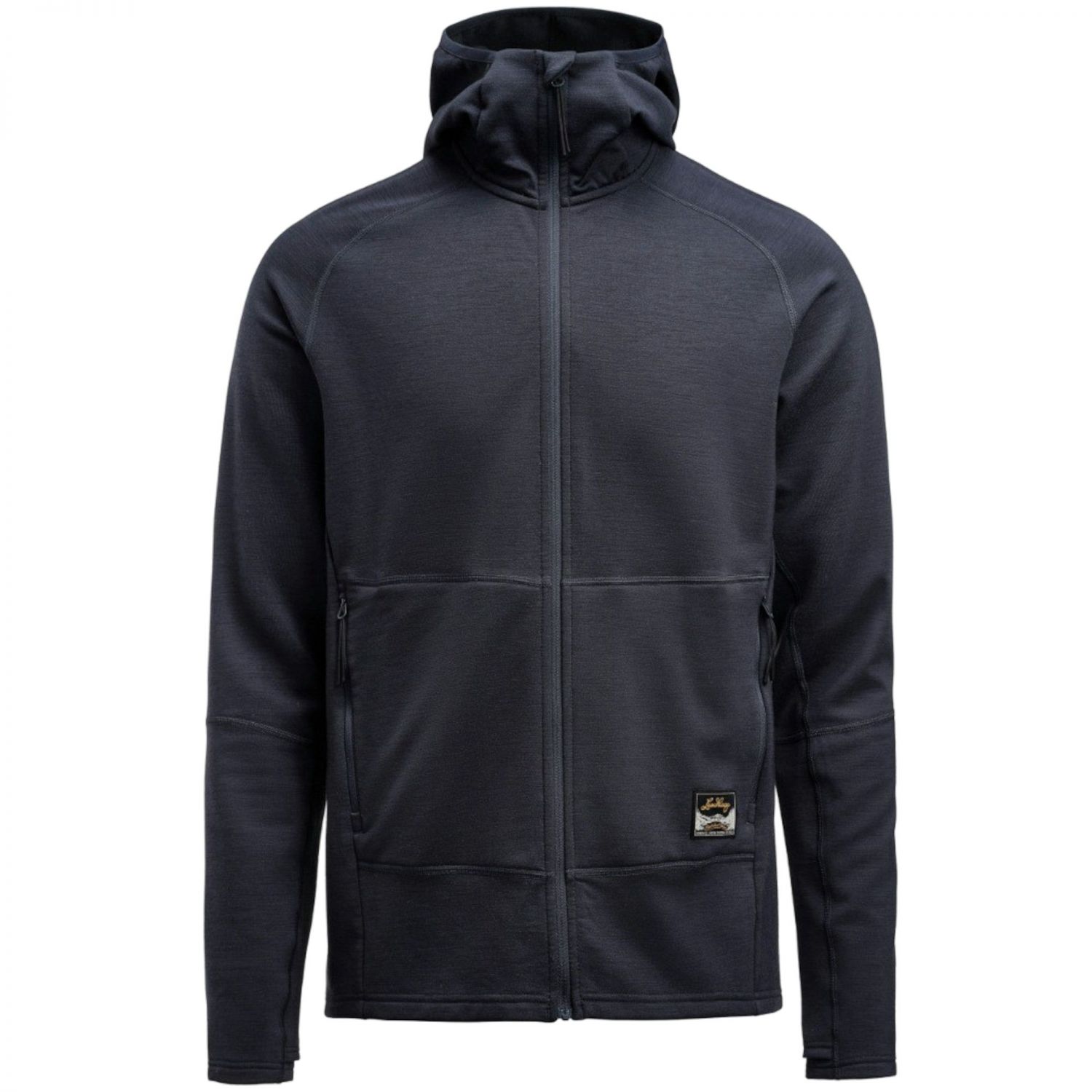 Lundhags Tived Merino Hoodie M, camisola interior, homem, azul