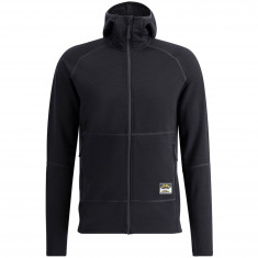 Lundhags Tived Merino Hoodie, st?ední vrstva, pánské, ?erná