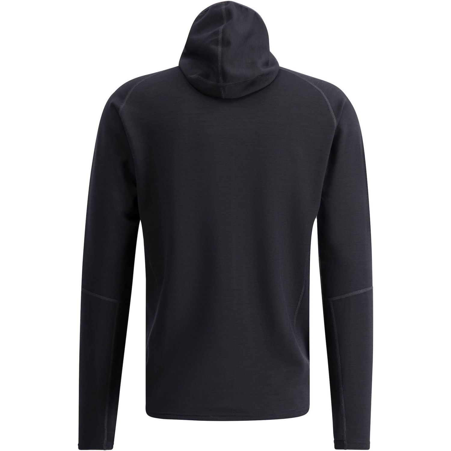 Lundhags Tived Merino Hoodie, střední vrstva, pánské, černá