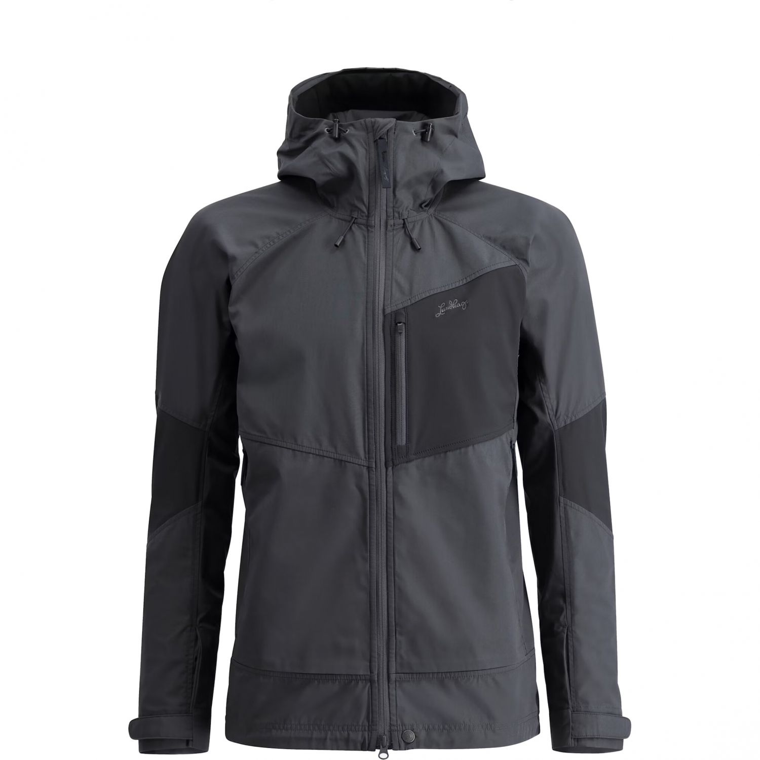 Lundhags Tived Stretch Hybrid Jacket M, softshellová bunda, pánska, šedá