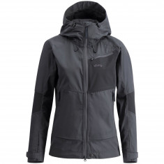 Lundhags Tived Stretch Hybrid Jacket W, jachetă softshell pentru femei, gri
