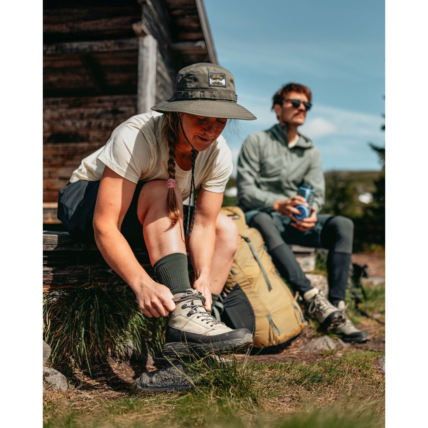 Lundhags Tived Trail Boot W, vandringskängor, dam, beige