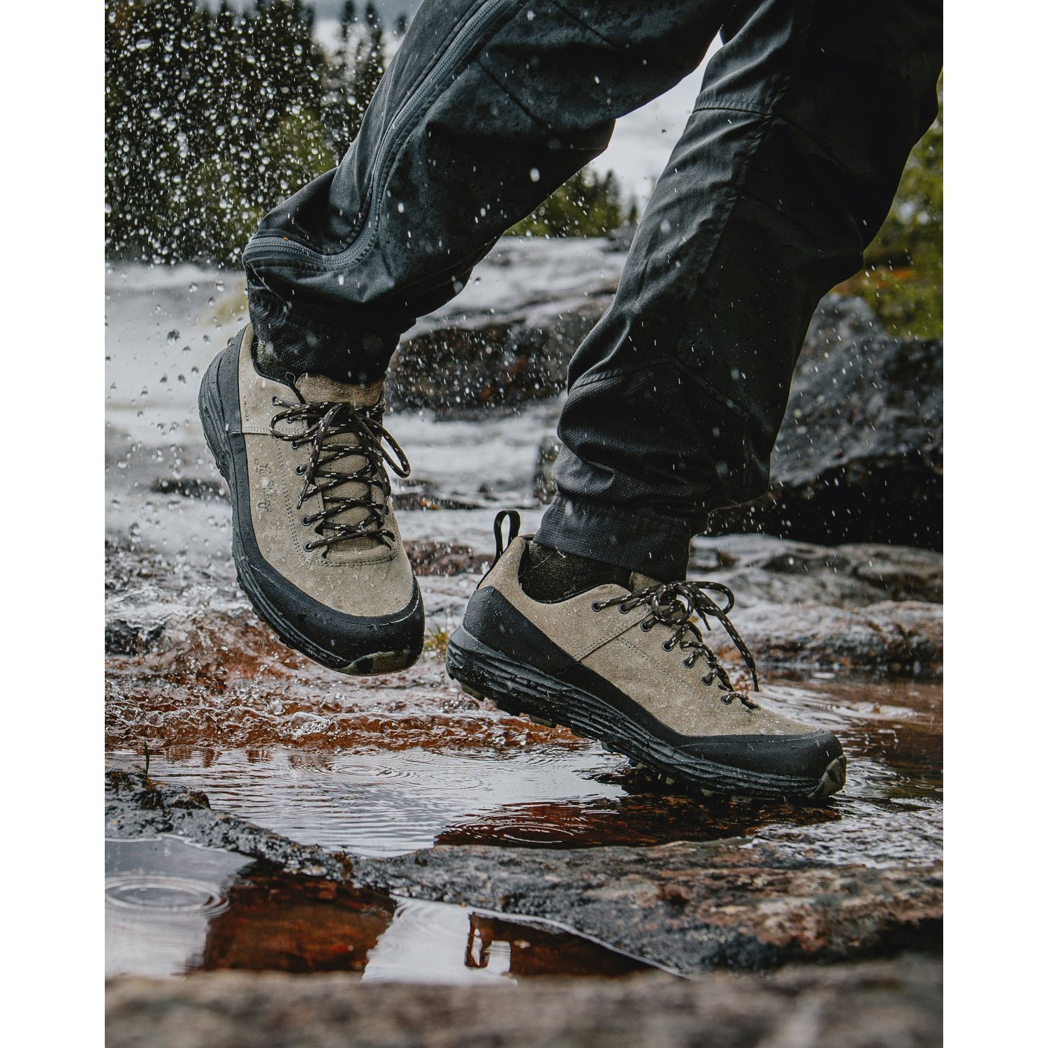 Lundhags Tived Trail Shoe M, buty trekkingowe, mężczyzna, beżowy