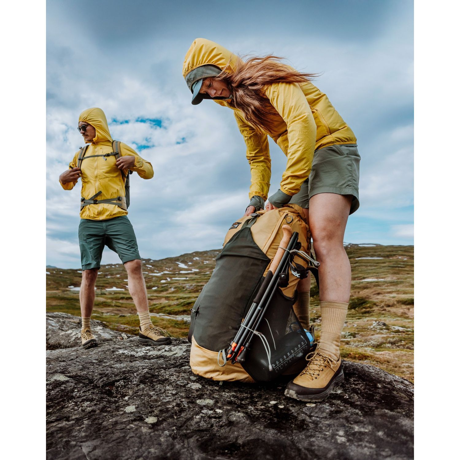 Lundhags Tived Trail Shoe W, Vandresko, grøn