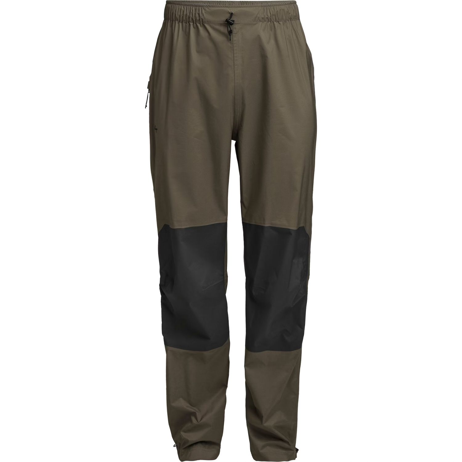 Lundhags Tived Waterproof Pant M, pantaloni de drumeție, bărbați, verde/gri