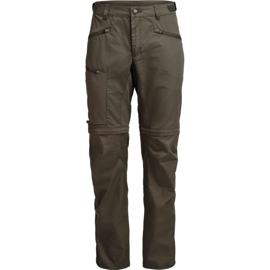 Lundhags Tived Zip-off Pant M, calças de trekking, masculino, verde