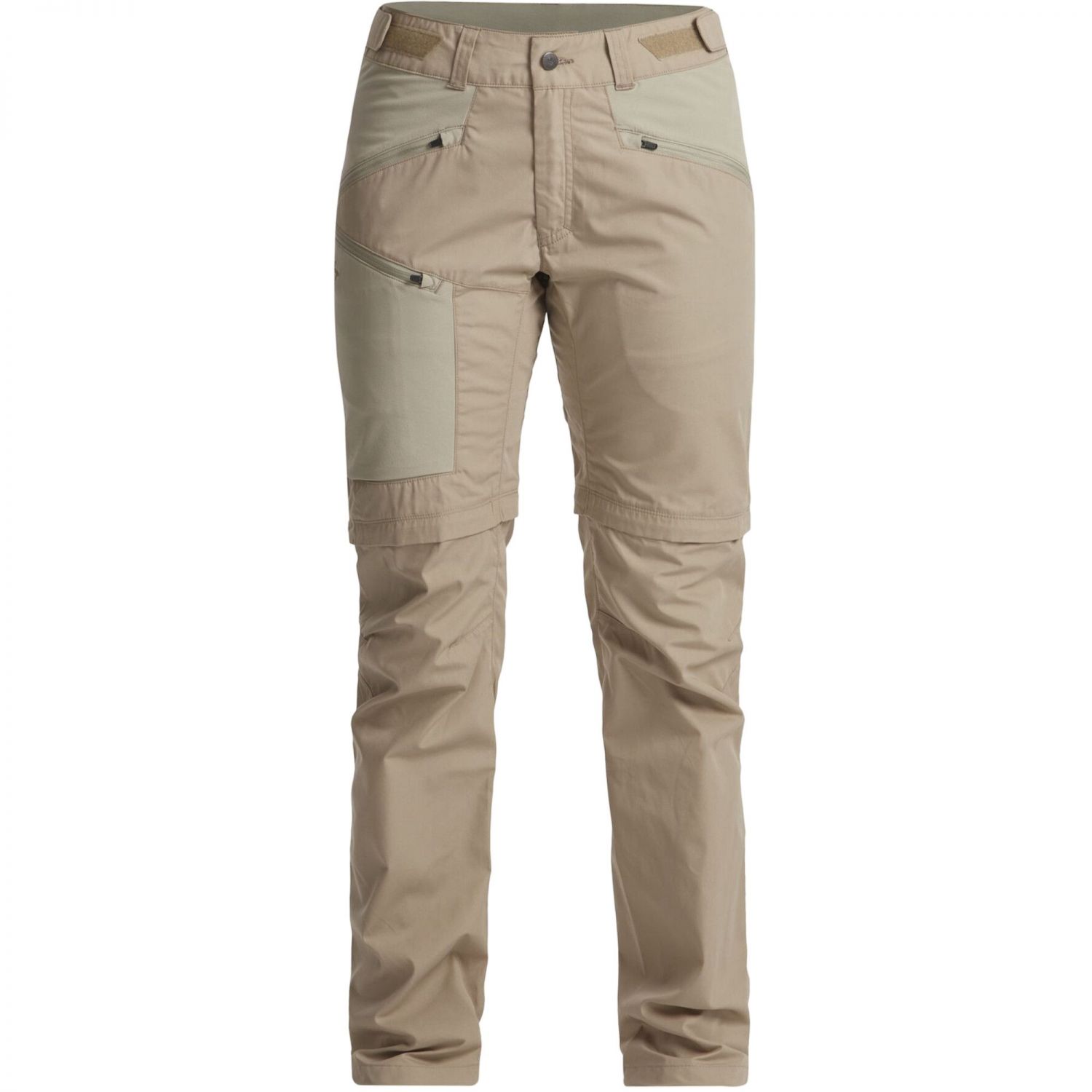 Lundhags Tived Zip-off Pant W, trekové nohavice, ženy, béžová