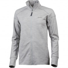 Lundhags Ullto Merino Ws Full Zip, mellomlag, dame, grå