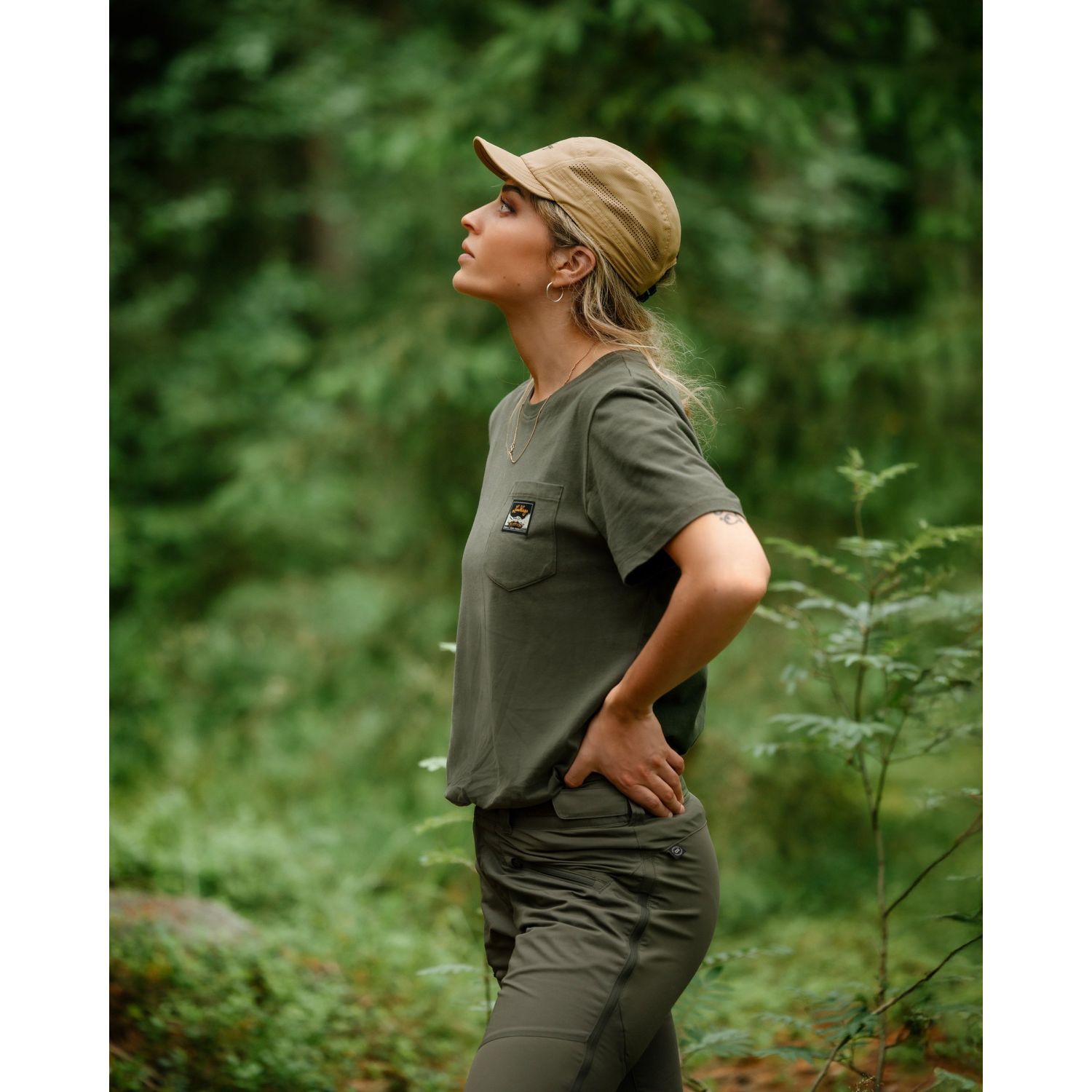 Lunhags Core Pocket Cap, unisex, béžová