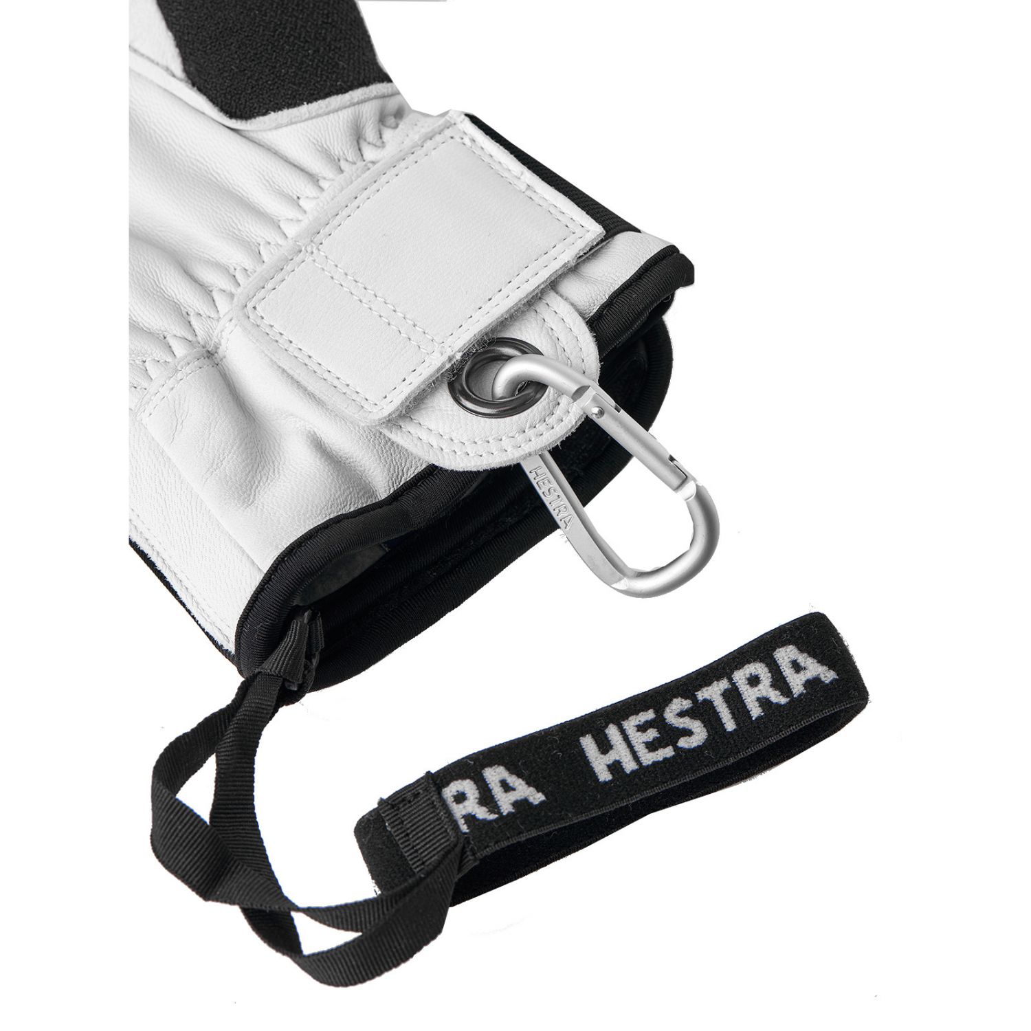 Luvas de esqui Hestra Army Leather Patrol, pretas
