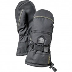 Luvas Hestra Gore-Tex Gauntlet, júnior, preto