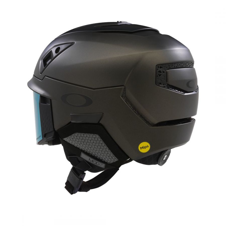 Lyžiarska prilba Oakley MOD7 s hľadím, tmavosivá