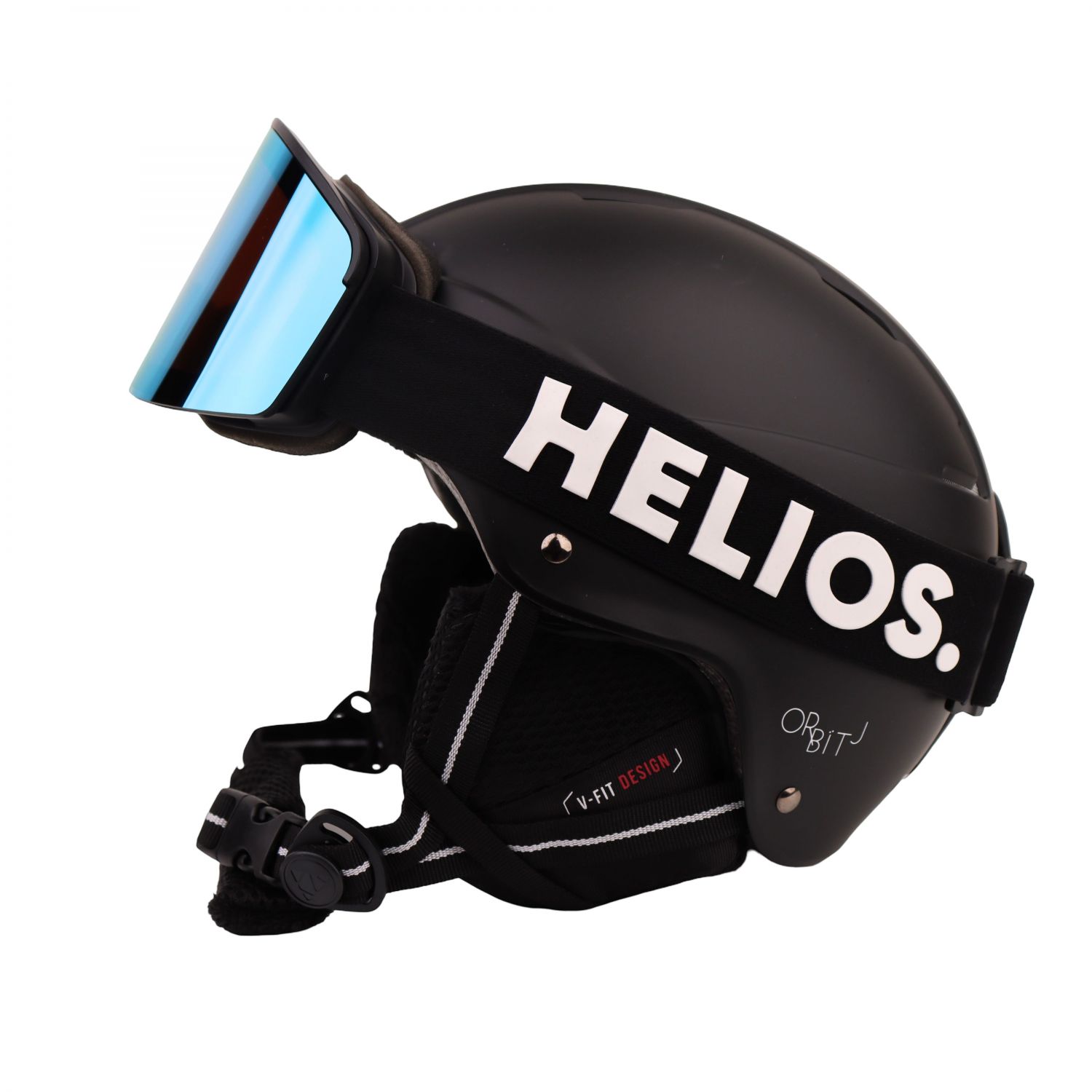 Lyžiarske okuliare Helios Spark Magnet, junior, modré/čierne