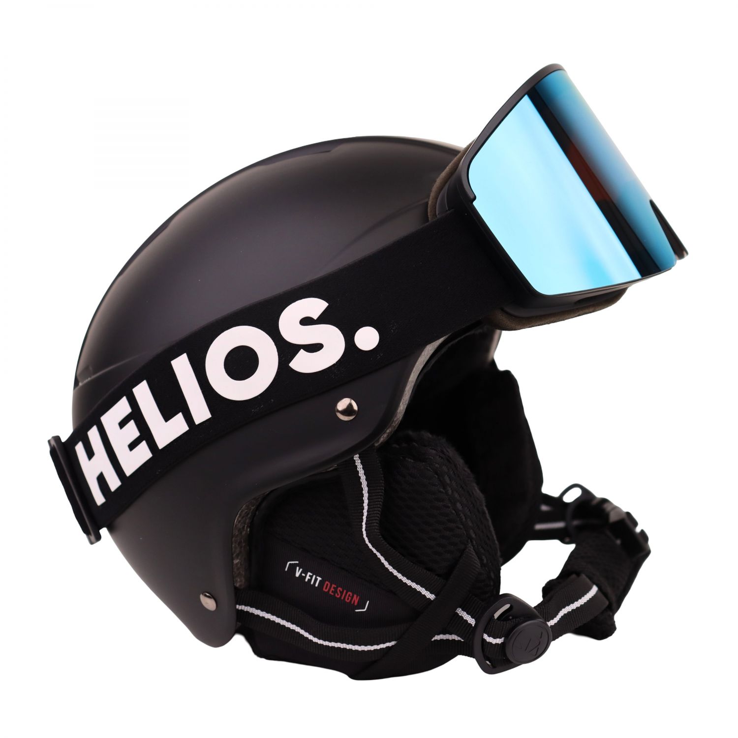 Lyžiarske okuliare Helios Spark Magnet, junior, modré/čierne