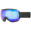 Lyžiarske okuliare Uvex downhill 2100 CV, čierne