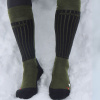 Lyžiarske ponožky Accezzi Merino 80, zelené