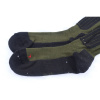 Lyžiarske ponožky Accezzi Merino 80, zelené