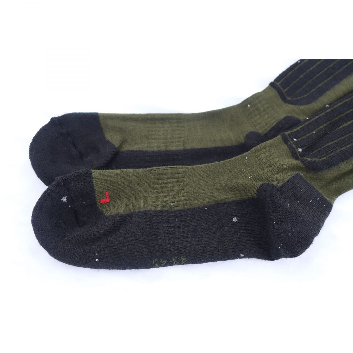 Lyžiarske ponožky Accezzi Merino 80, zelené