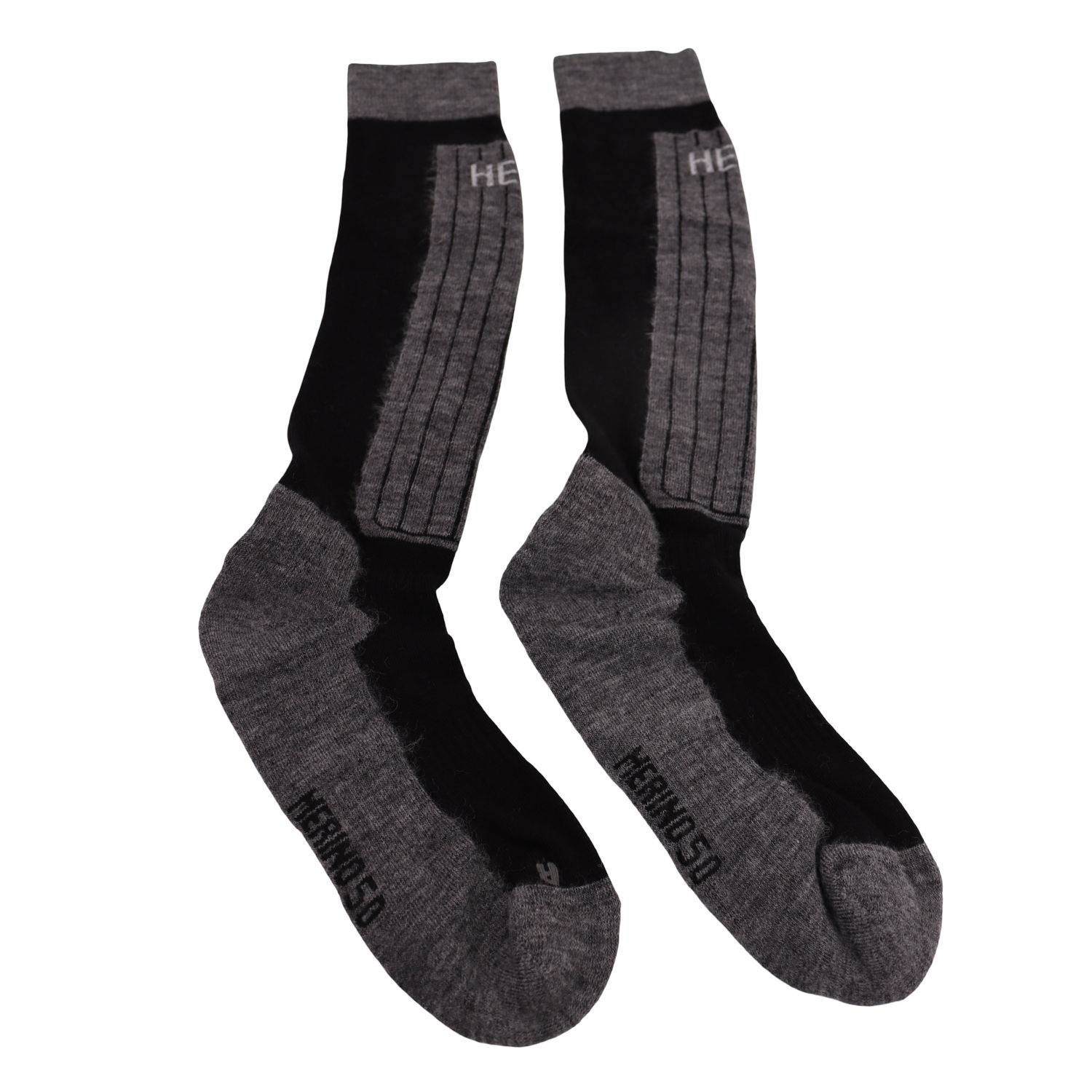 Lyžiarske ponožky Helios Merino One 60, čierne