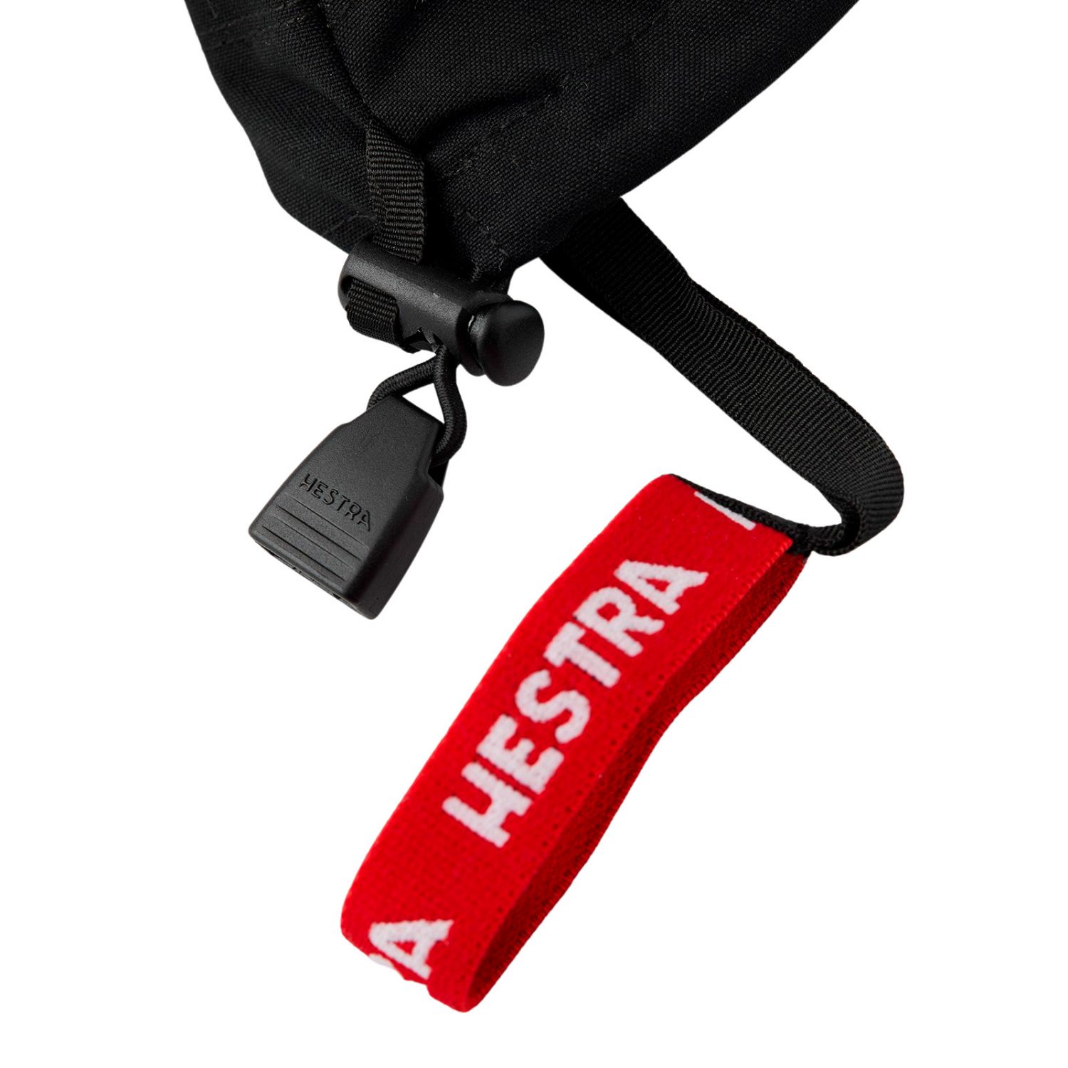 Lyžiarske rukavice Hestra Army Leather Heli, junior, čierne