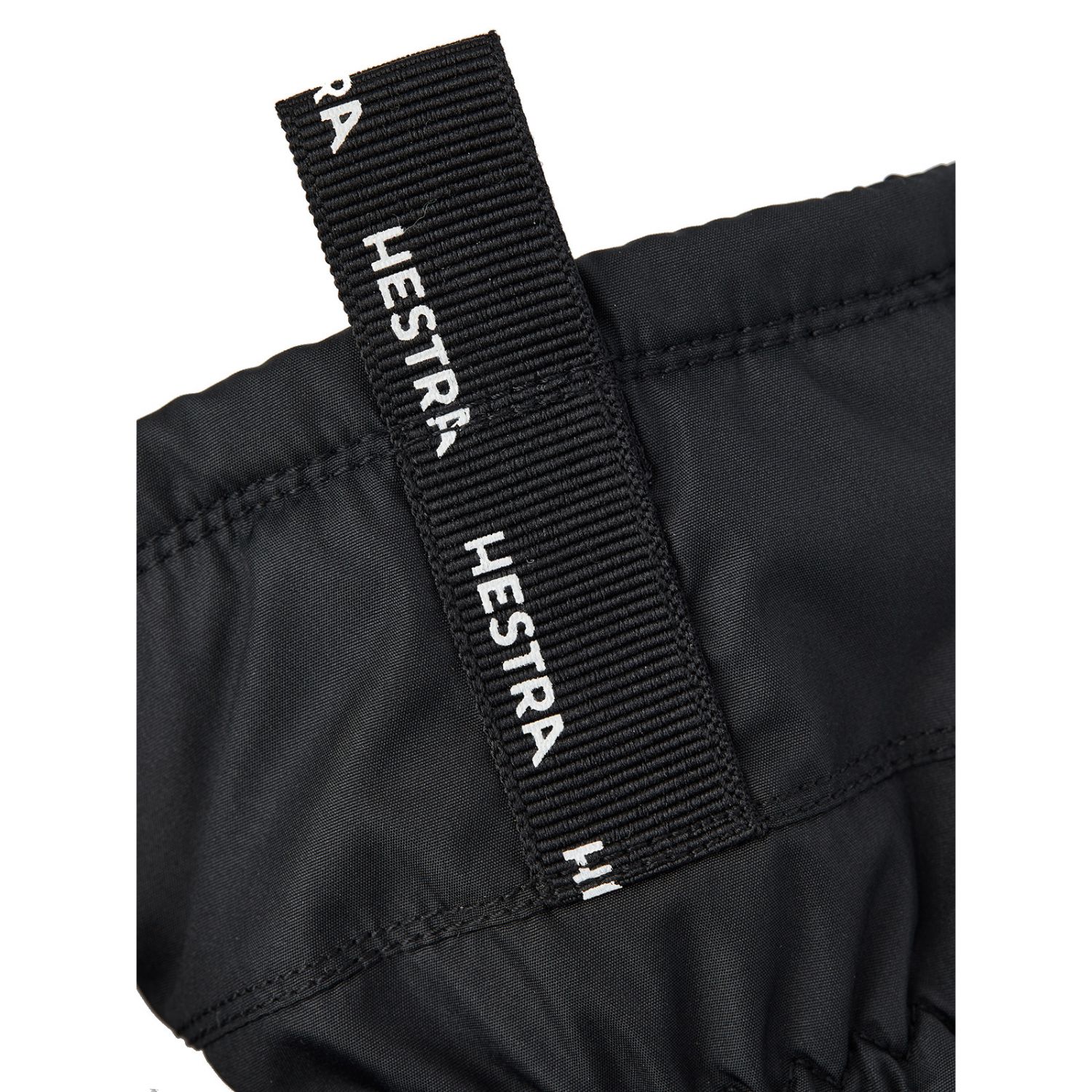 Lyžiarske rukavice Hestra Gore-Tex Gauntlet, junior, čierne