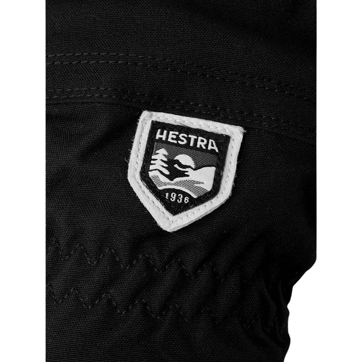 Lyžiarske rukavice Hestra Heli Ski, dámske, čierne