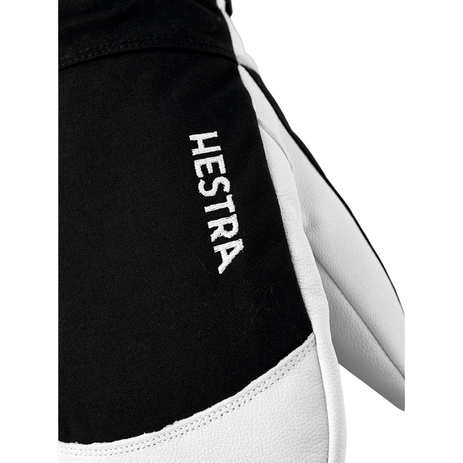 Lyžiarsky návlek Hestra Army Leather Heli, čierny