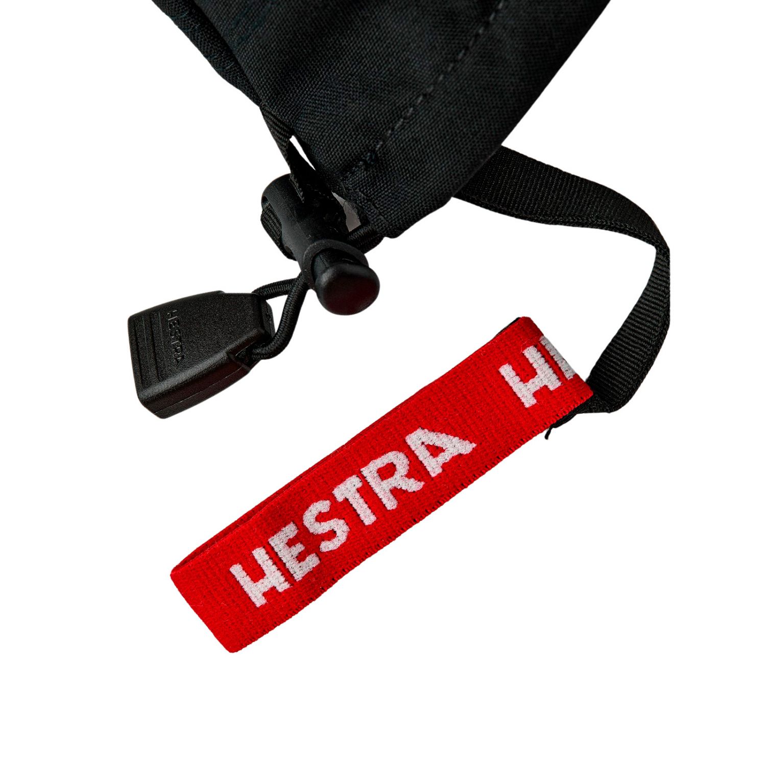 Lyžiarsky návlek Hestra Army Leather Heli, junior, čierny